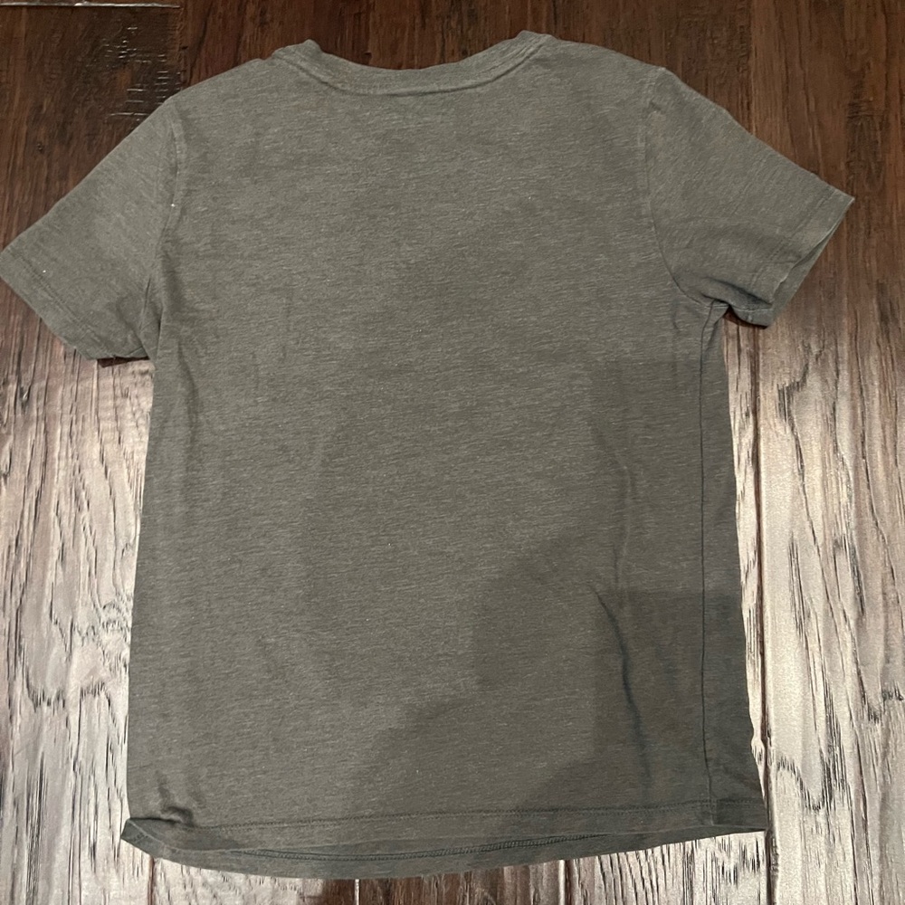 Cat & Jack Gray and Orange Slam Dunk Tee - Picture 3 of 4